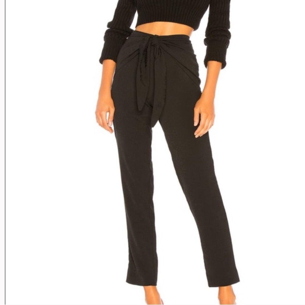 HOUSE OF HARLOW x REVOLVE Tabitha Pant in Noir